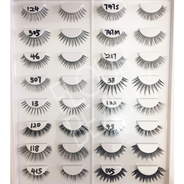 many more styles of human hair eyelashes.jpg